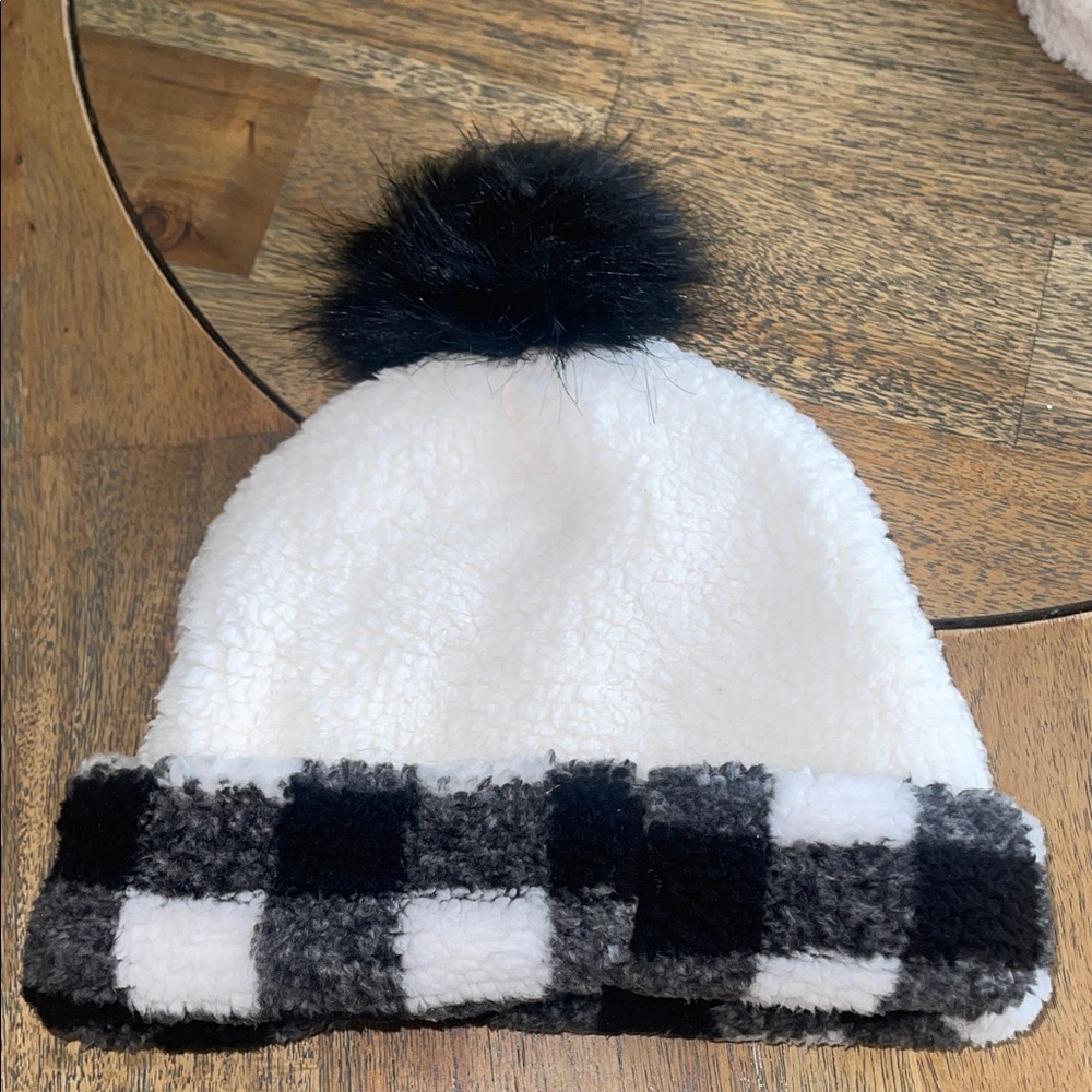 Snowman‎ Beanie Mustard Knit Hat and White Headband Winter Accessory Bundle - Picture 4 of 6